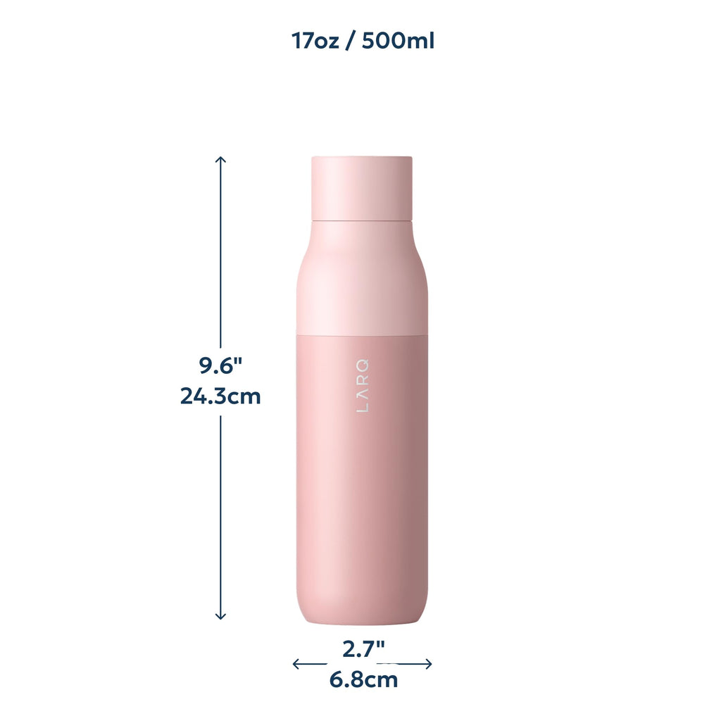 LARQ PureVis Smart Self-Cleaning UV Insulated Stainless Steel Water Bottle