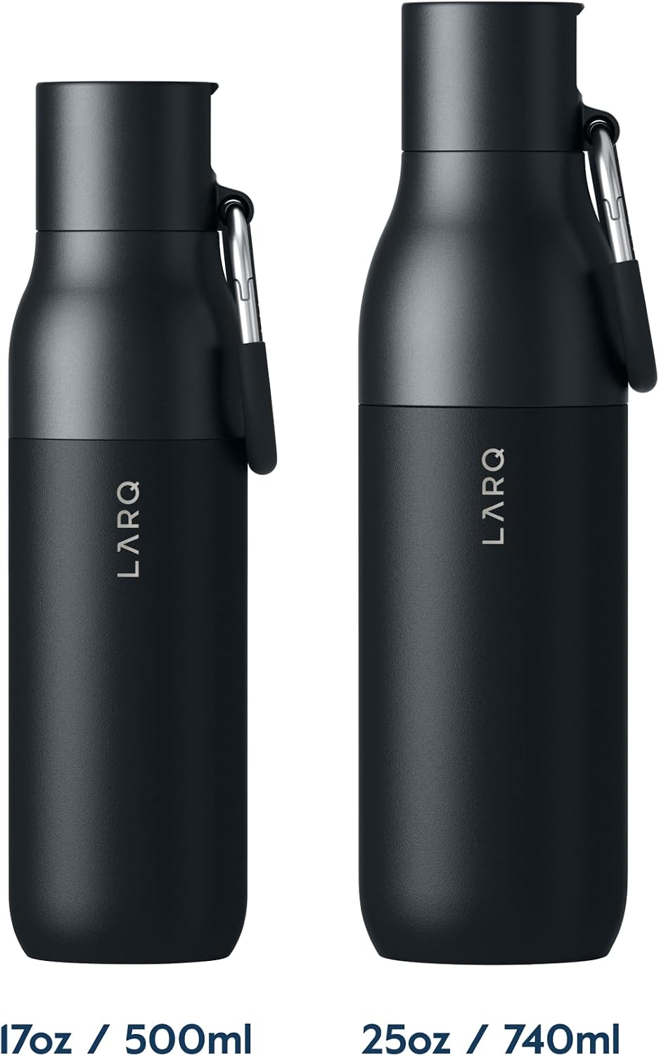Flippin' Good Gift Set - 3x LARQ Bottles Flip Top 25oz - Insulated Stainless Steel Water Bottles With Straw | Thermos, BPA Free | Keep Drinks Cold for 24 Hour