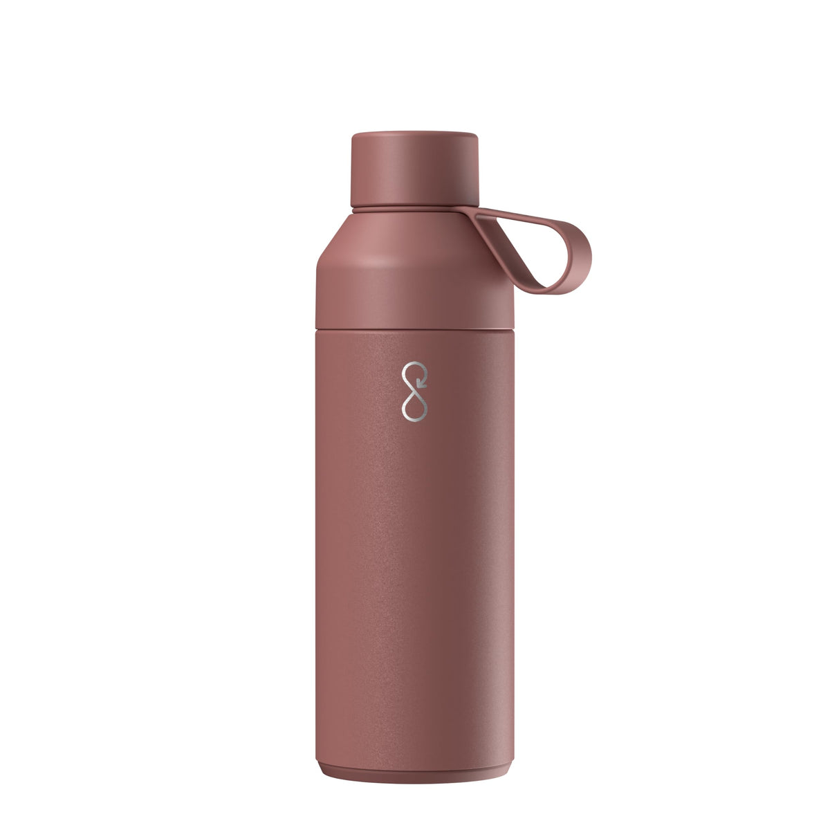 Ocean Bottle Peak 24oz Leak-Proof Steel Water Bottle (Maroon Dusk)