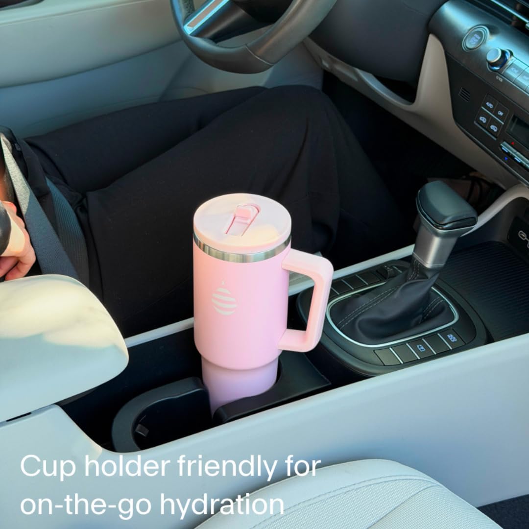 Clearly Filtered Water Bottle | Removes 200+ Contaminants, Double-Wall Insulated Stainless Steel, BPA/BPS Free, Phthalate Free, Filters Flouride Lead Chlorine (40oz, Mint)